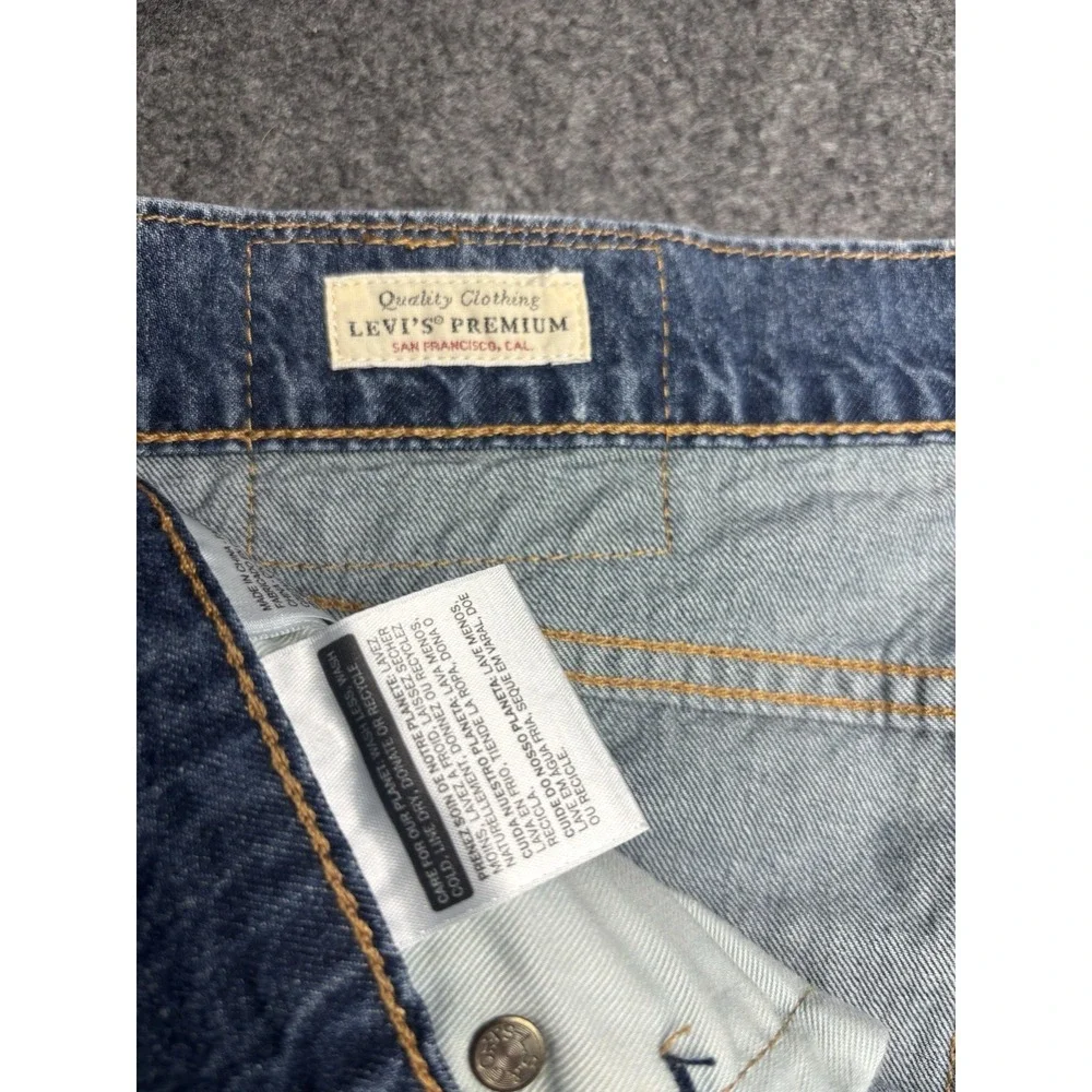 Levi's Premium 512 Big E Slim Taper Distressed Jeans Men 31x32